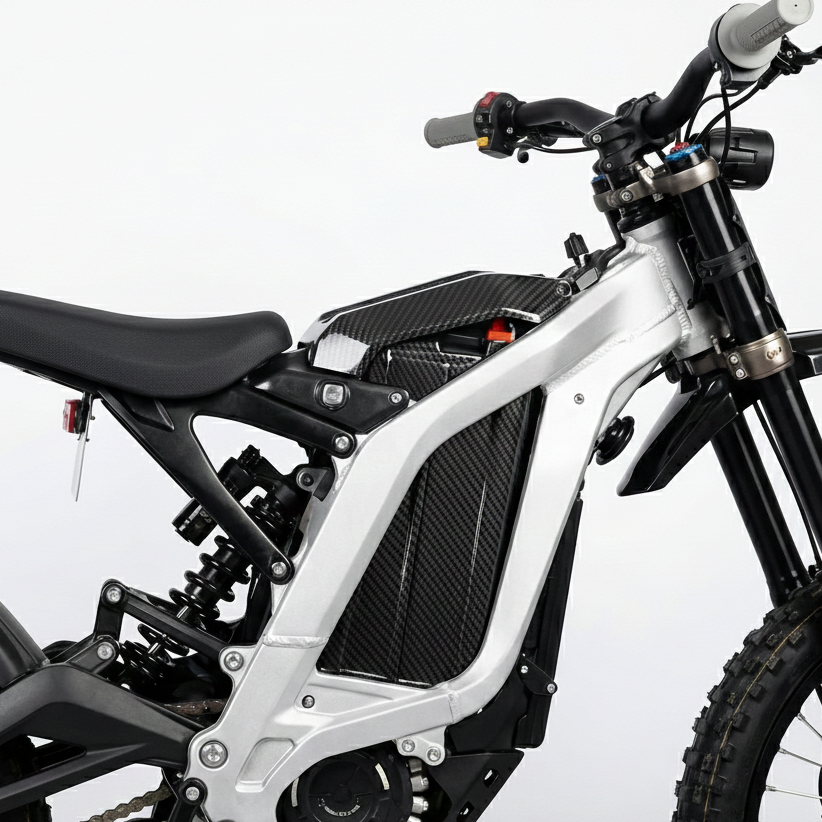 Surron LBX Battery Cover Carbon Fiber